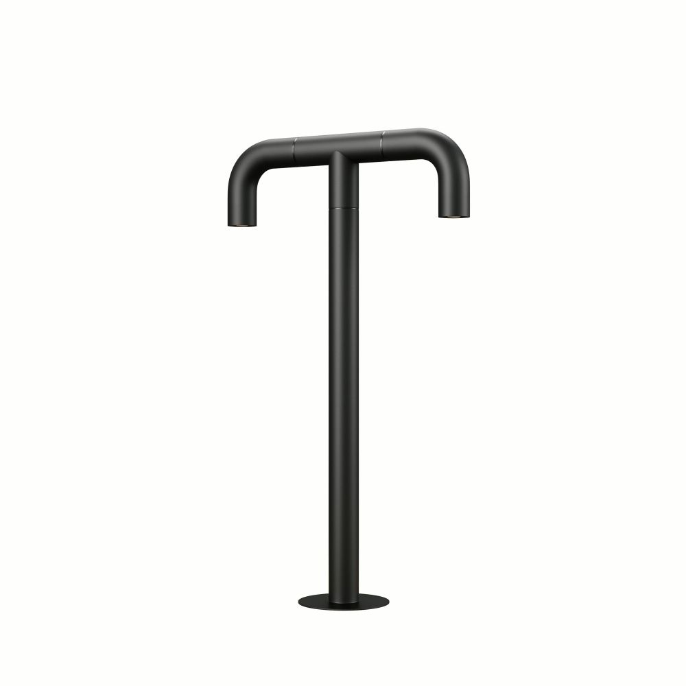 Ландшафтный светильник 28,4*10-50 см, LED*4W, 3000K, Maytoni Sleek O477FL-L4GF3K, Графит