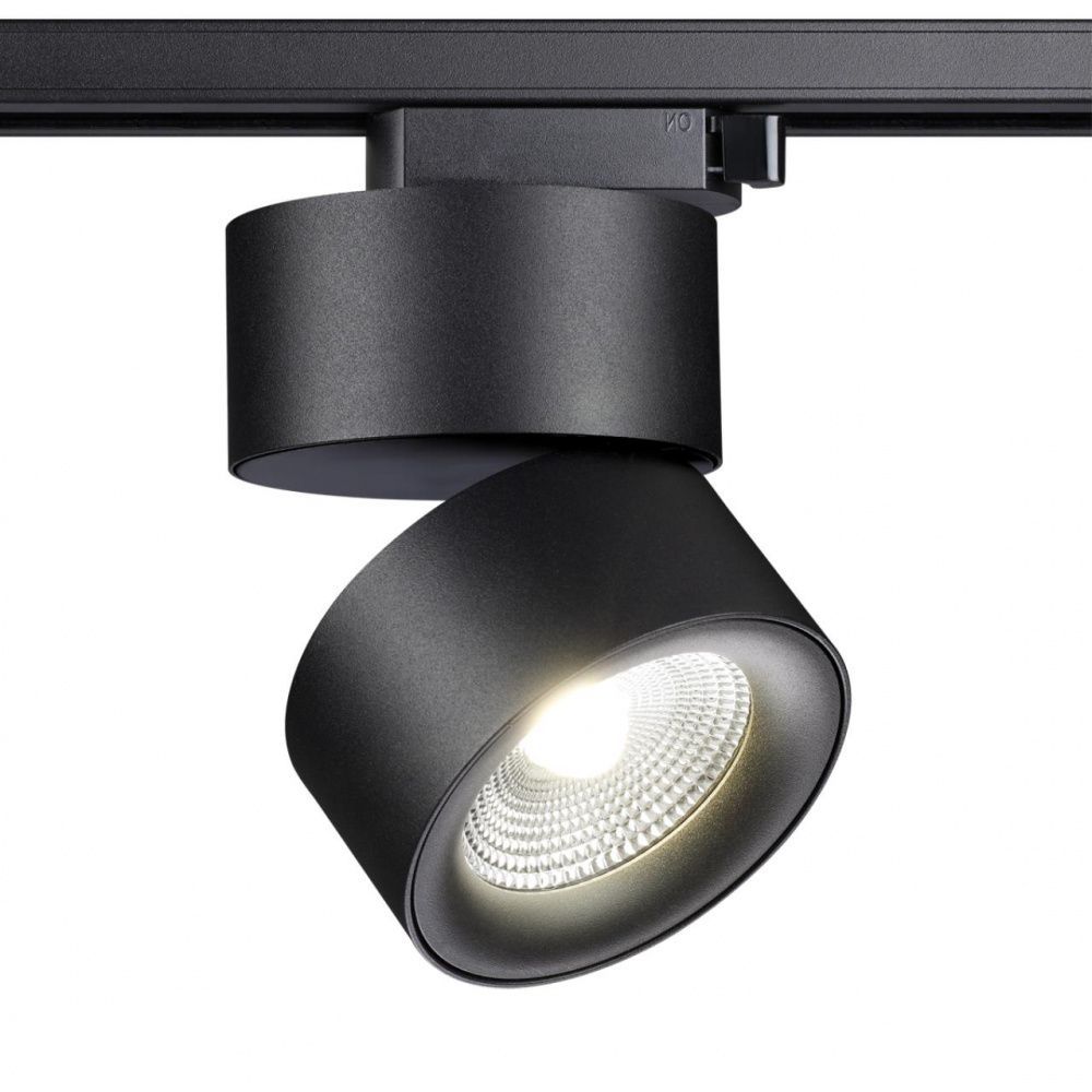 Светодиодный светильник 10 см, 25W, 4000K, Novotech Groda 358785, черный