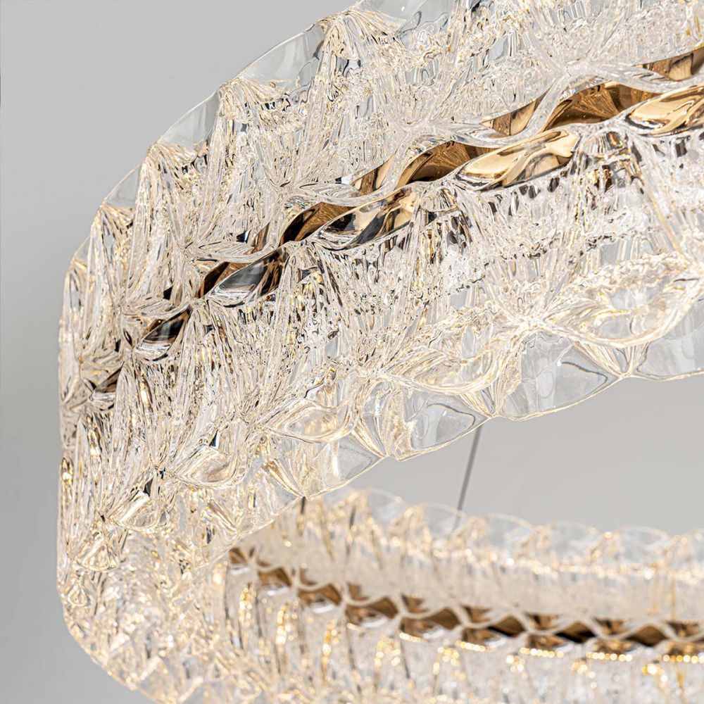 Люстра *80*13 см, LED*70W, 3000-6000K, Modelux  ML.8185.800 GD, Золото