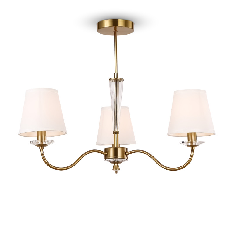 Светильник 71 см, Freya Osborn FR2027PL-03BS, латунь