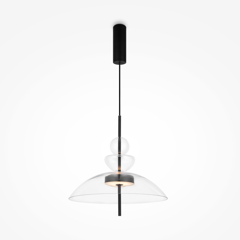 Подвесной светильник  40*67,9 см, LED 1 12W, 3000К, Черный Maytoni Bangkok MOD185PL-L6B3K3