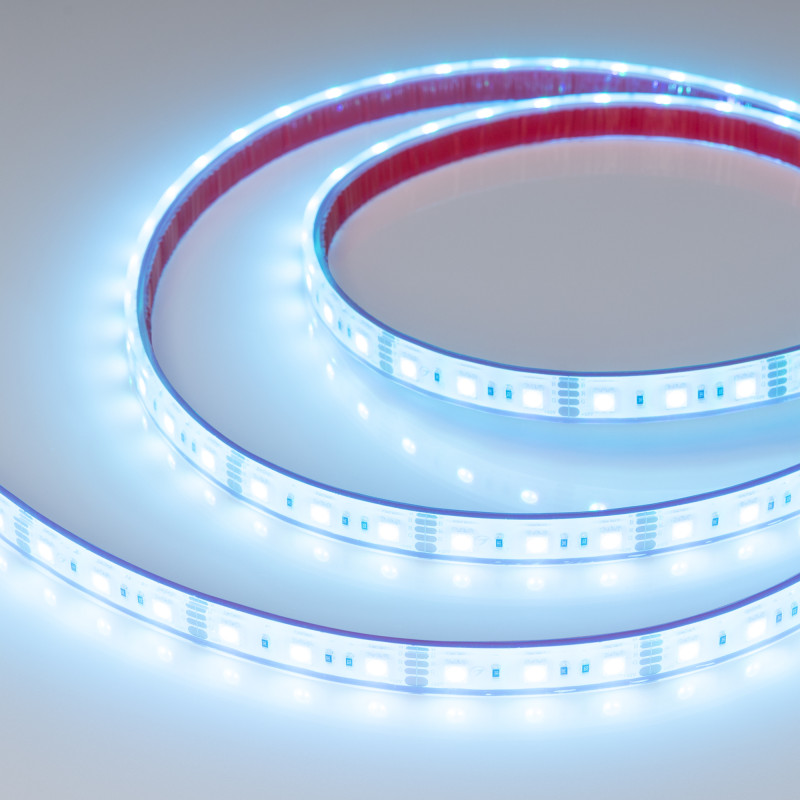 Лента герметичная RTW-PFS-B60-13mm 12V RGB (14.4 W/m, IP68, 5060, 5m), Arlight 033790. Цена указана за 5 метров. Продается кратно 5 метрам.