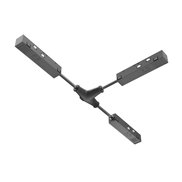 Коннектор питания Т-образный Maytoni Technical Magnetic track system Exility TRA034CWT-42B черный IP 20