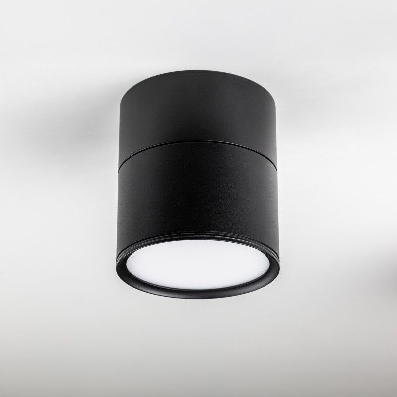 Спот *10*-11,2 см, *LED*12W, 3000/4000/6000K, Lightstar Acuto 215887, черный