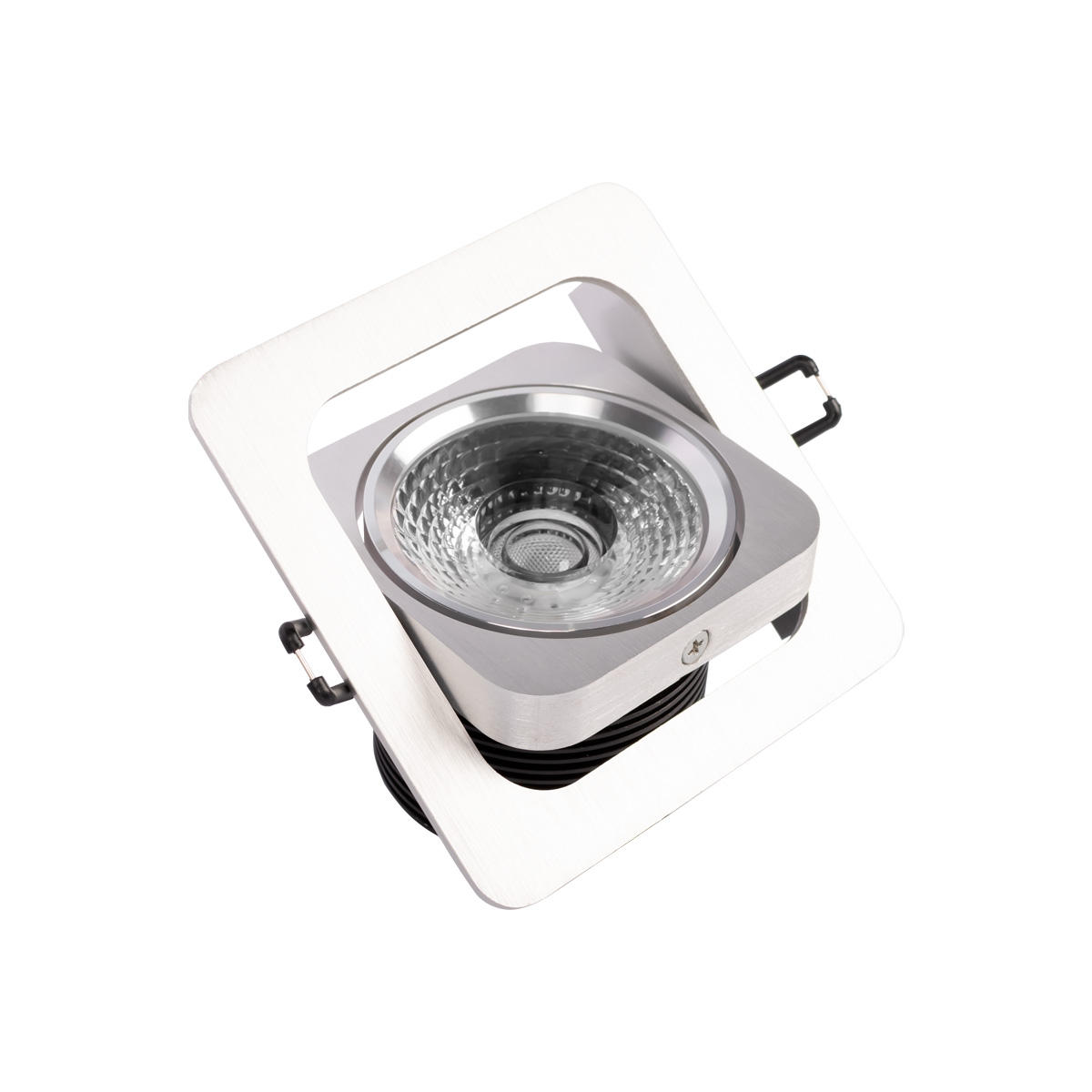 Встраиваемый светильник 12*12*7 см, 1*LED*20W 4000K LOFT IT Screen 10328/B Chrome серебро