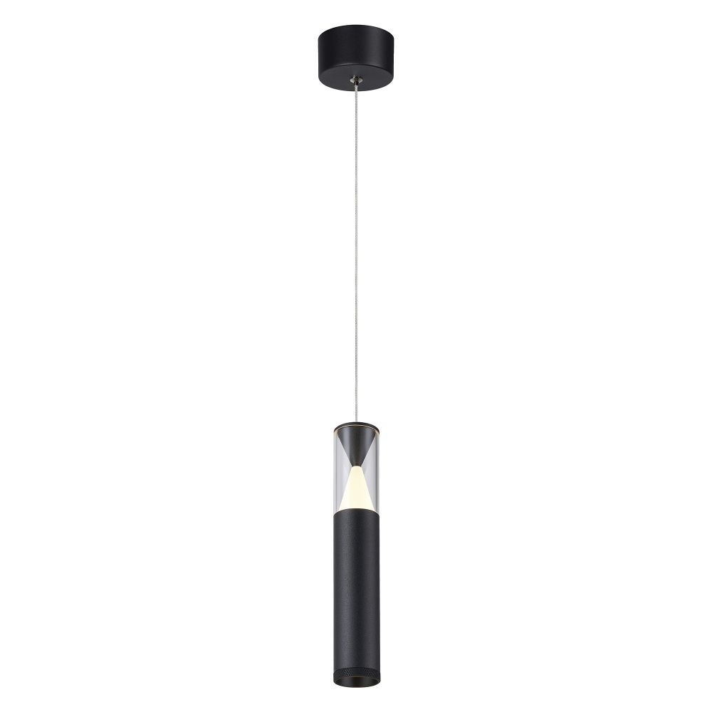 Подвесной светильник 8,5*178,5 см, *LED*7W, 3000K, Mantra Spark MAN8966, черный