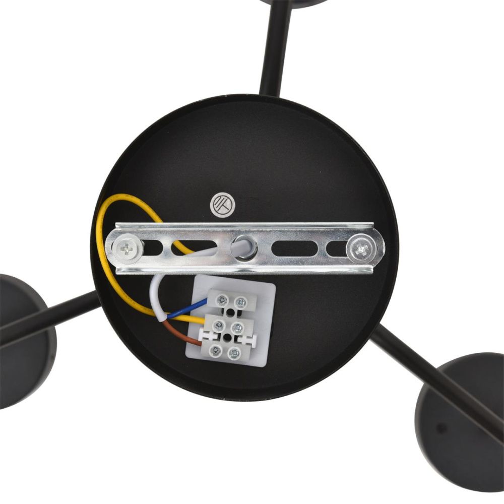 Светильник потолочный *96*29-29 см, 6*GX53 LED*7W, Lumion Natalina LUM8349/6C, черный