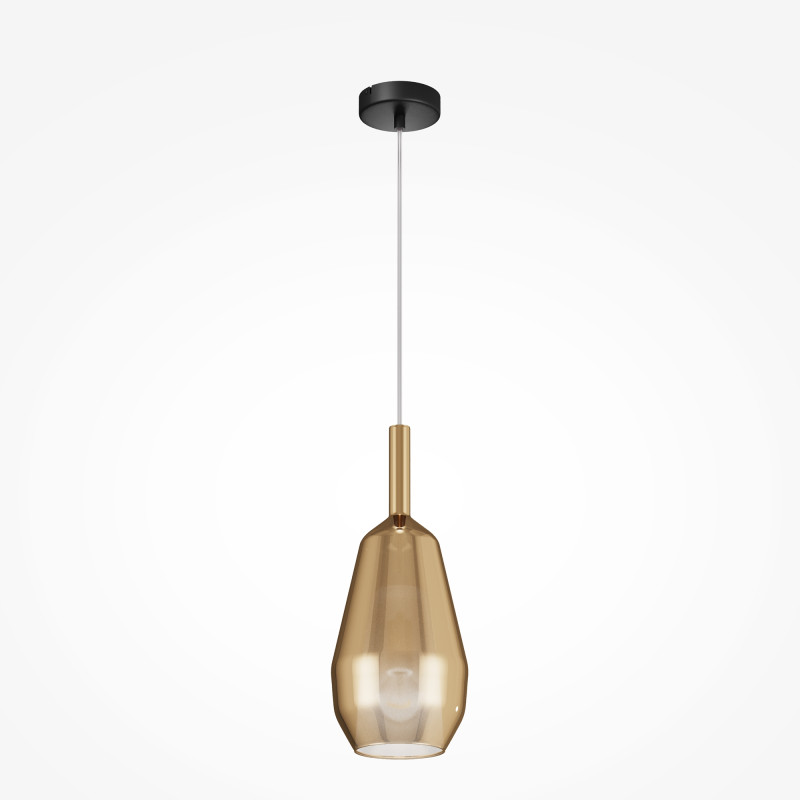 Подвесной светильник 16*16*342 см, 1*E27, 60W, Maytoni Duality MOD271PL-01B7 черный