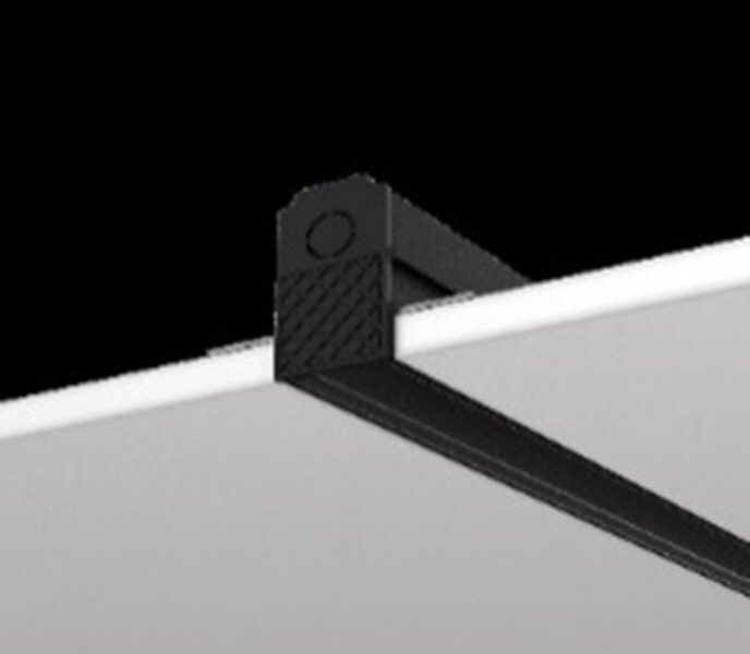 Шинопровод 1 м Exility встраиваемый под ГКЛ 12,5мм, черный 100*7*4,6 см, LED*W TRX034-421.12B Maytoni, Черный