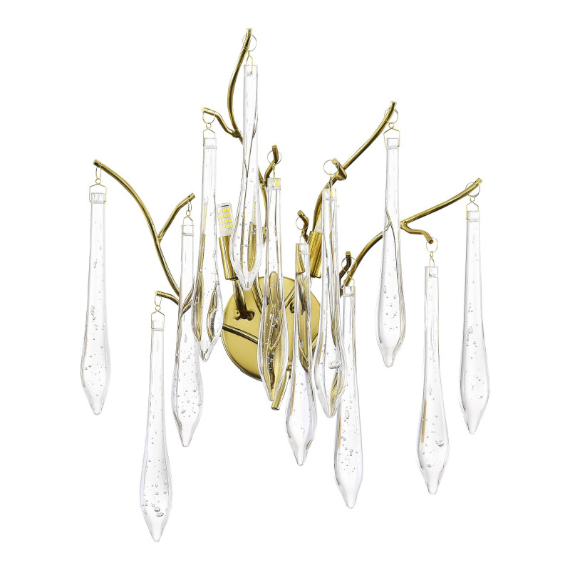 Светильник настенный 32*40 см, 2*G9*5W 4000K ST LUCE Teardrops SL1660.201.02 шампань