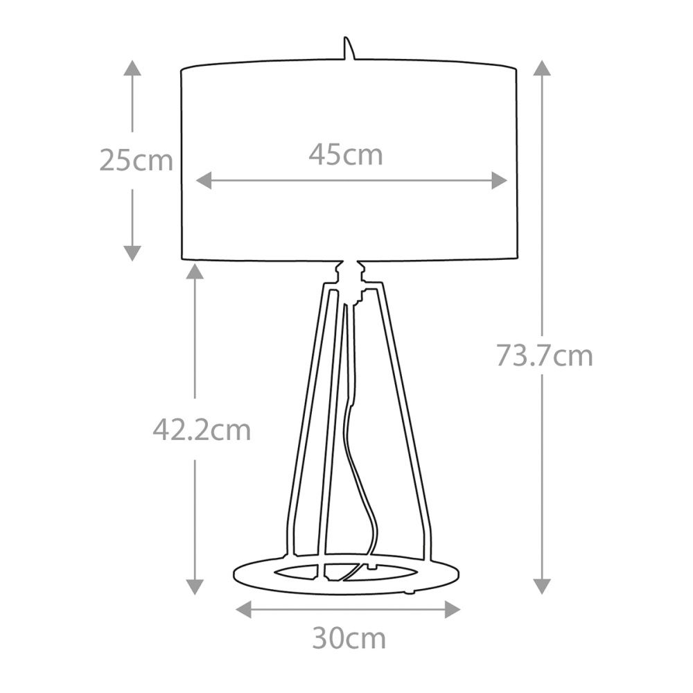 Настольная лампа Elstead Lighting, Арт. FERRARA-TL-GPG