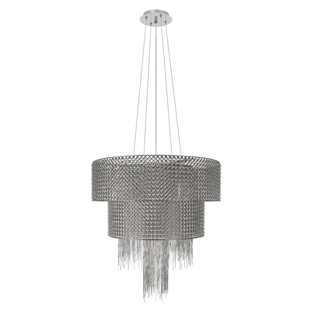 Подвесная люстра 66 см, Loft IT Opera 10406/660, никель