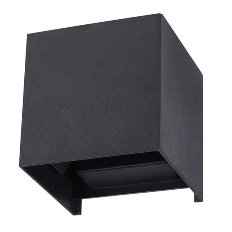 Настенный светильник 10*10*10 см, 2*LED*3W 4200K Arte Lamp Rullo A1714AL-2BK черный