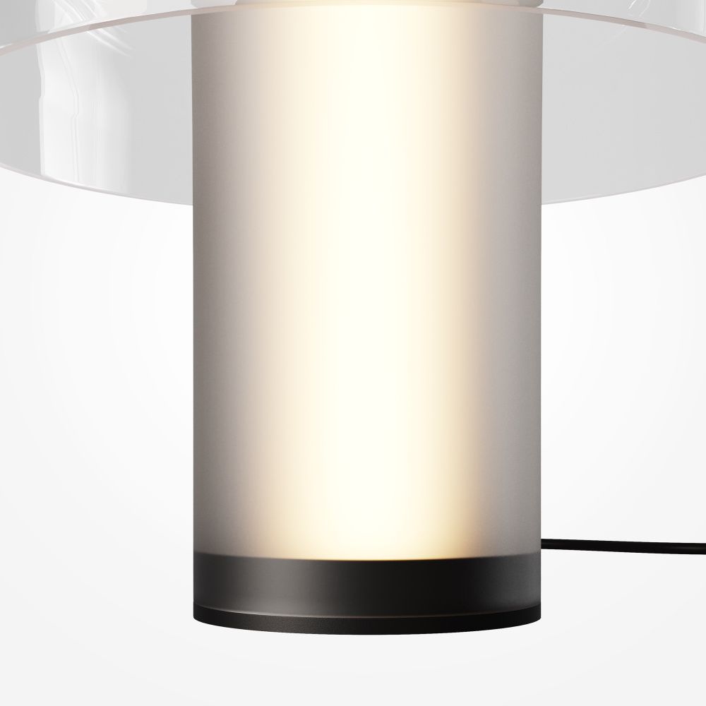 Настольная лампа *22*-31 см, *LED*9W, 3000K, Maytoni Vetro MOD485TL-L9GR3K, Серый