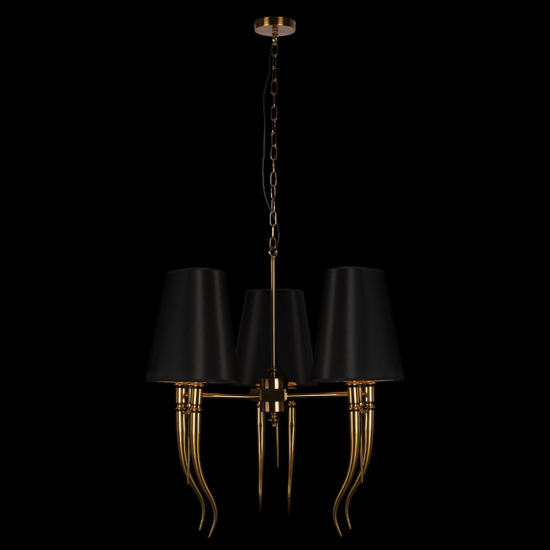 Подвесной светильник 28*73 см, 6*E14*40W золото Loft It Brunilde 10207/6 Gold