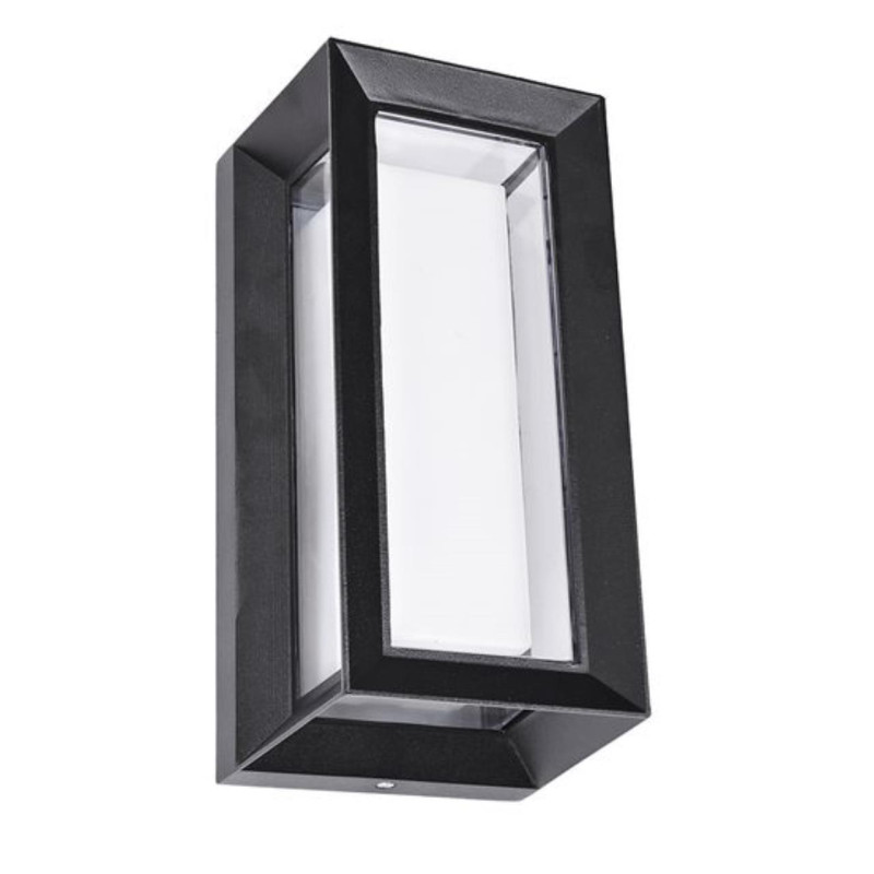 Уличный настенный светильник 30 см, 30W, 4000K, Arte Lamp Ulysses A8130AL-1BK, черный