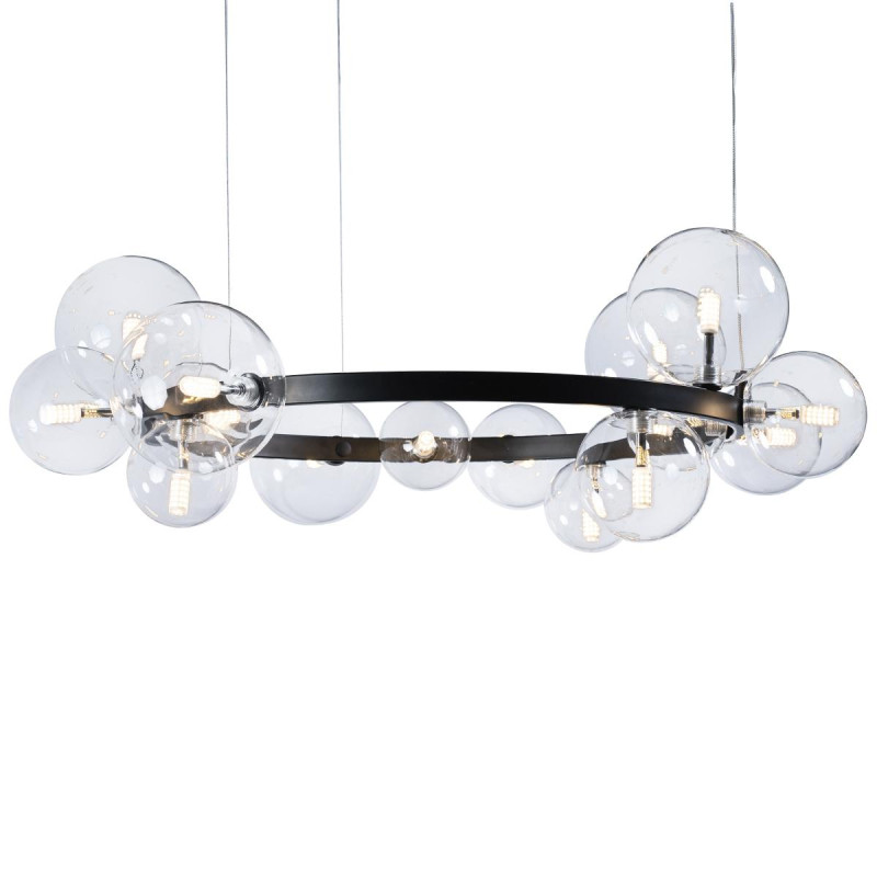 Люстра 85 см Loft IT Molecule 10023/850 черный