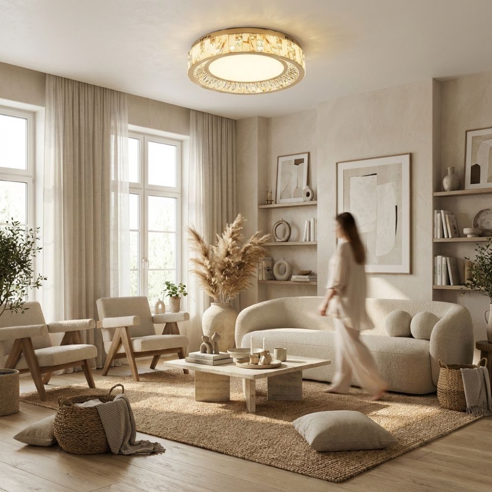 Светильник *60*13,1 см, LED*68W, 3000-6000K, Modelux  ML.2400.600 GD, Золото