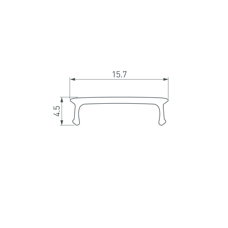 Экран Arlight 040013 200*1,6*0,45 см. Цена указана за 2 метра. Продается кратно 2 метрам.