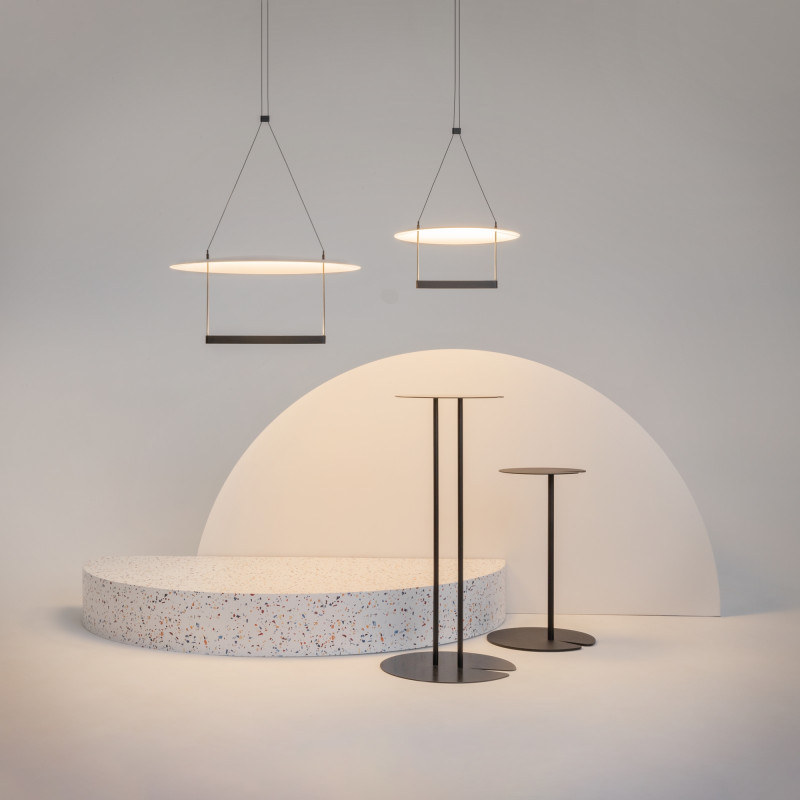 Подвесной светильник 42*42*315 см, LED, 23W, 3000К, Maytoni Ambience MOD280PL-L23B3K черный