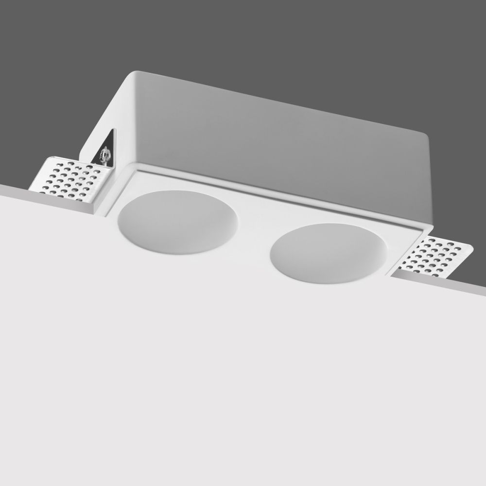 Светильник 20 см, Novotech 371012, белый гипс