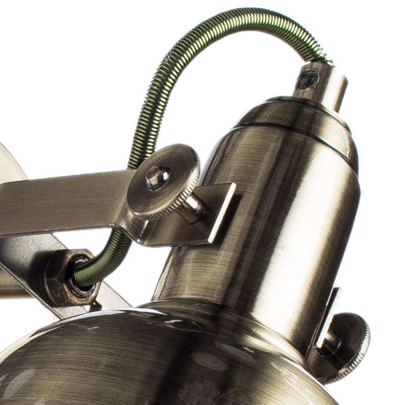 Светильник спот Arte Lamp A5213AP-1AB Martin бронза Loft