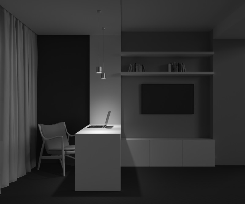 Подвесной светильник 8,2*11*108,5 см, 1 GX53*15W Polar P088PL-GX53-MG Maytoni Pendant, Матовое Золото