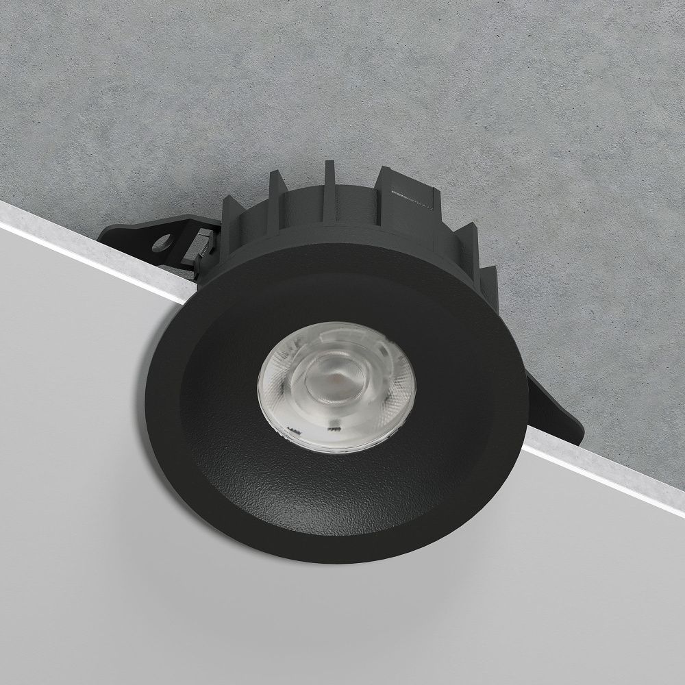 Потолочный акцентный светильник 11*11*5 см, LED, 15W, 4000K, Elektrostandard Combi 25068/LED, черный