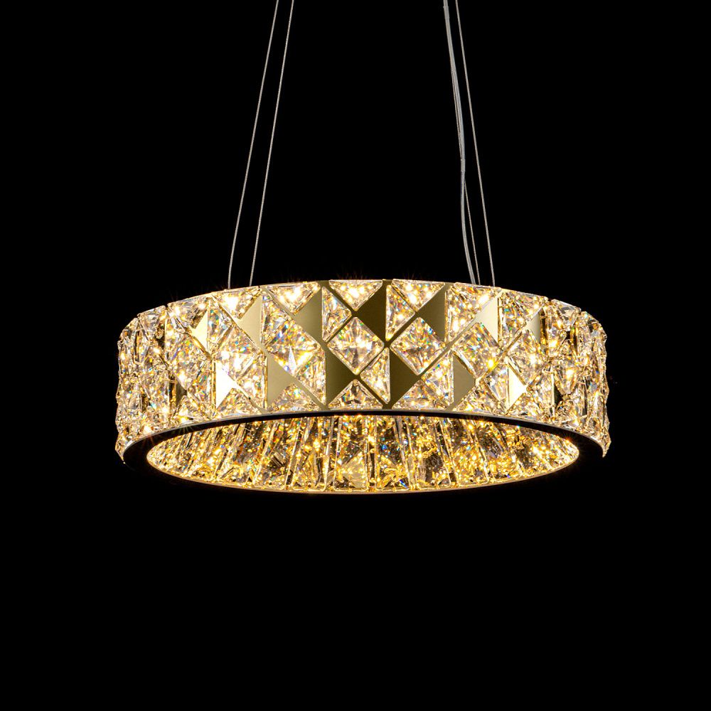 Люстра *40*10 см, LED*39W, 3000-6000K, Modelux  ML.335.400 GD, Золото