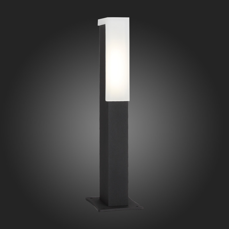 Светильник уличный наземный 8*5 см, 6W 4000K ST LUCE POSTO SL096.405.02 Черный