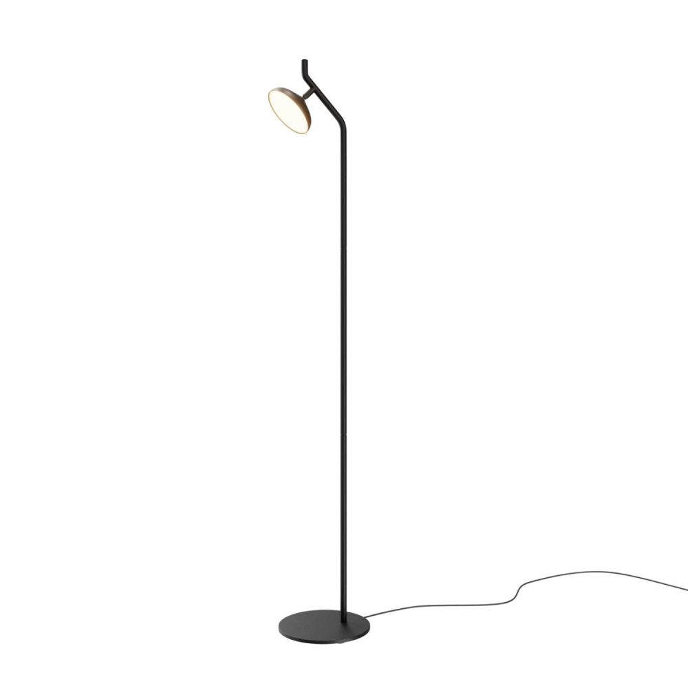 Торшер 135 см, 9W, 3000K, Maytoni Vita MOD451FL-L8B3K, черный