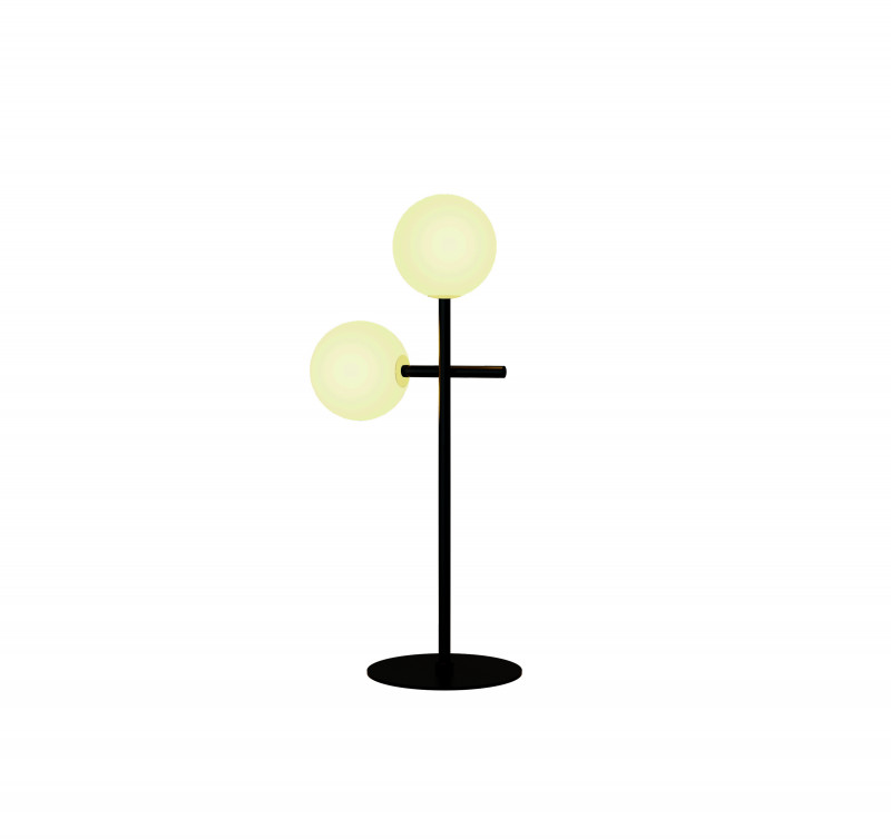 Настольная лампа 15*22,5*46 см, G4 * 2 10W,  Mantra Cellar 7637, черный