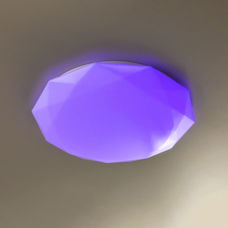 Светильник 38 см, 48W, 3000-5500K Citilux Астрон CL733480G, белый