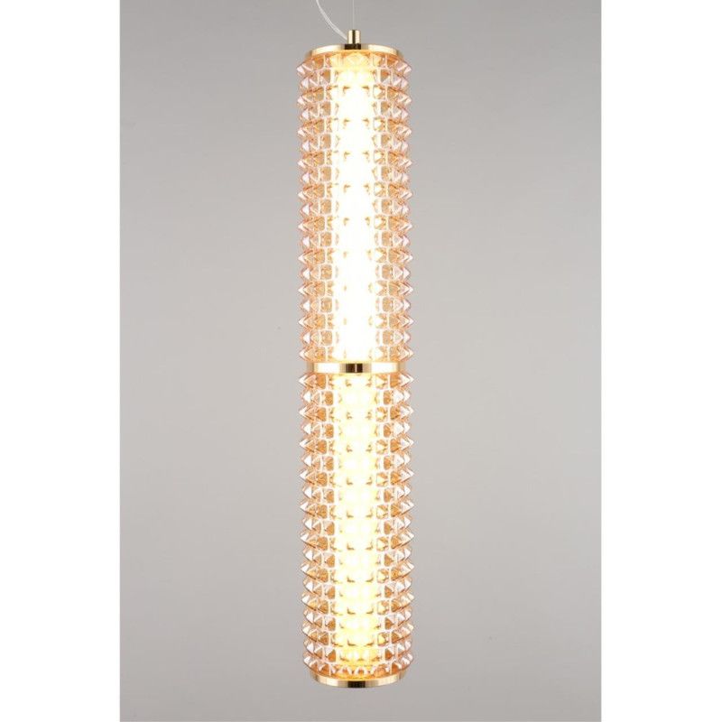 Подвесной светильник 15*105-210 см, 1*LED, 29W, 3000K, Aployt Ozann APL.331.26.29, золотой
