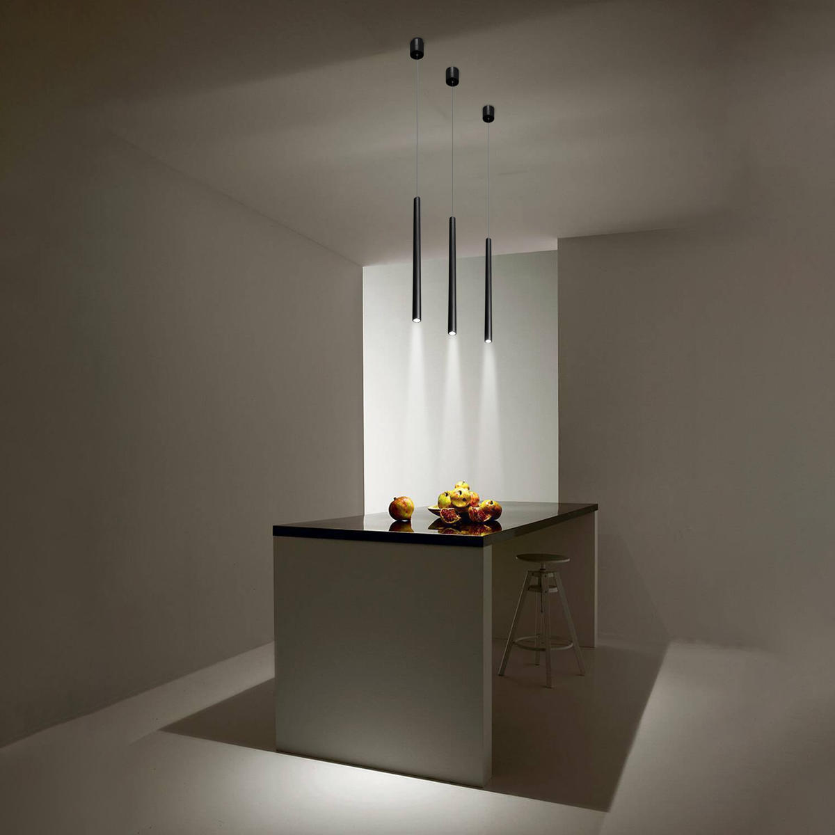 Подвесной светильник 2,5*100 см, 1*LED*3W 4000K LOFT IT Metropolis 10334/1000 White белый