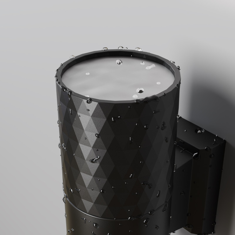 Светильник настенный 6,5*6,5*14,5 см, 1*GU10, 50W, Maytoni Bowery O583WL-01B черный