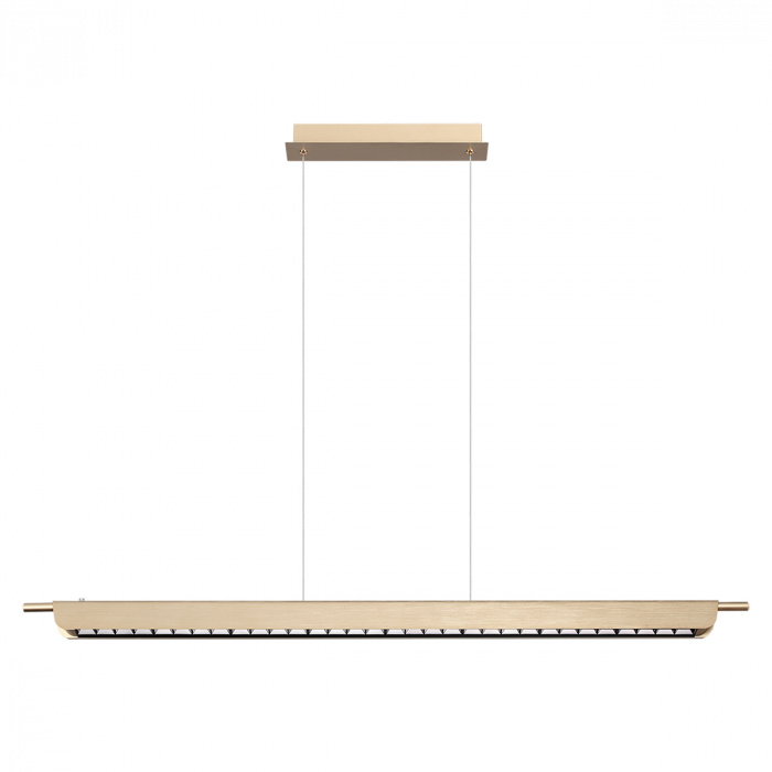 Линейный светодиодный светильник 124,5*160 см, LED 40W 2700/4000/5500K Odeon Light Punto 7018/40LA бронза