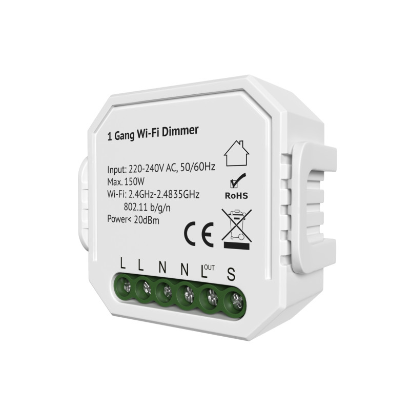 Wi-Fi реле Denkirs RL1003-DM белый