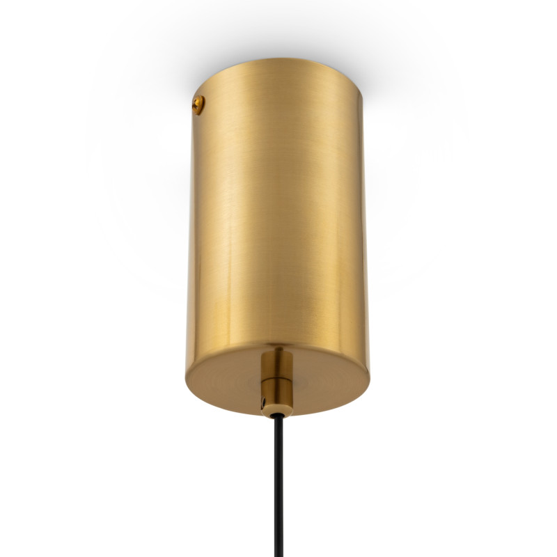 Светильник 17 см, 5W, 3000K, Freya Fume FR5399PL-L4BS, латунь