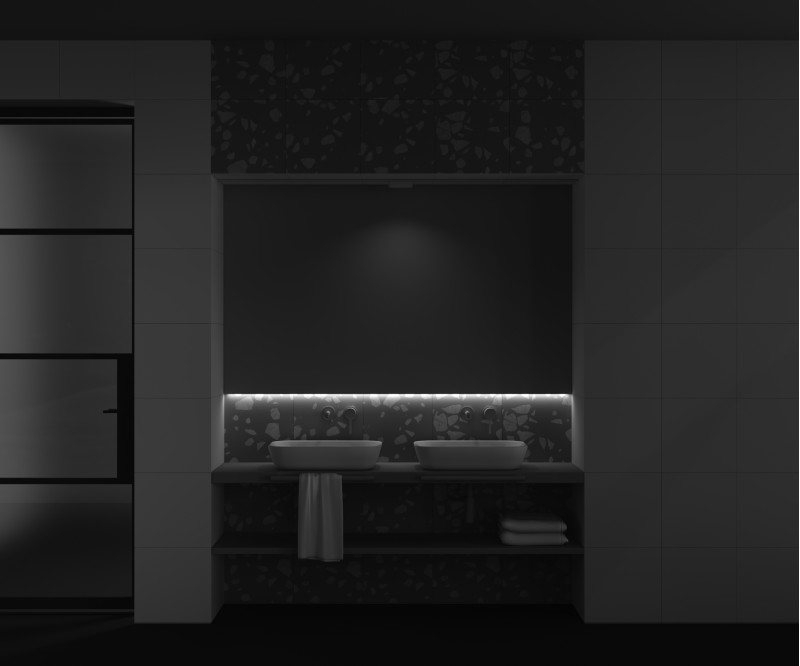 Трековый светильник 2,6*11,6*2,8 см, LED 6W, 4000К, Белый Maytoni Basis Grid TR084-1-6W4K-W