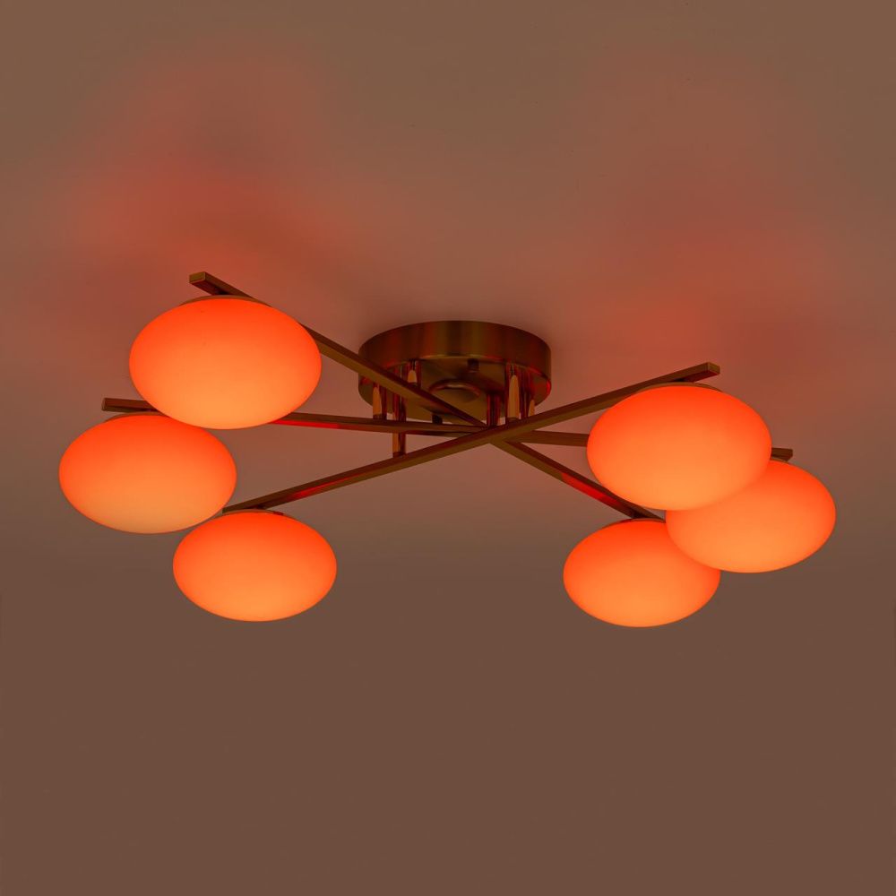 Светильник 87 см, 72W, 3000-5500K, Citilux ATMAN SMART CL226A163 LED RGB, бронза