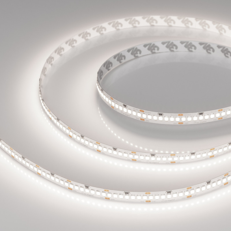 Лента RT-A252-10mm 24V Day5000 (11 W/m, IP20, 2835, 5m) (Arlight, Открытый) 028618(2). Цена указана за 5 метров. Продается кратно 5 метрам.