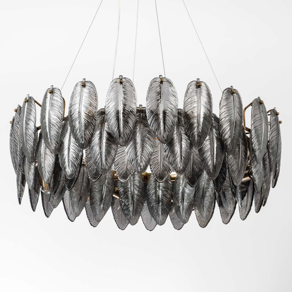 Подвесная люстра 80*38/115 см, 12*Е14 MODELUX ML.20202.12 BS латунь