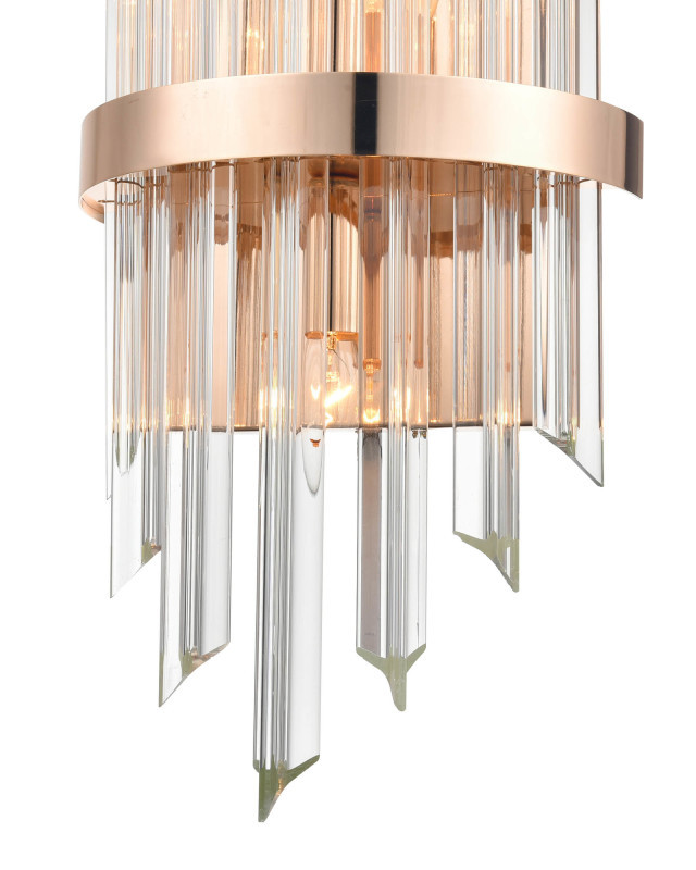 Бра 15*22*50 см, 2*E14 золото Vele Luce Clarinetto VL3314W32