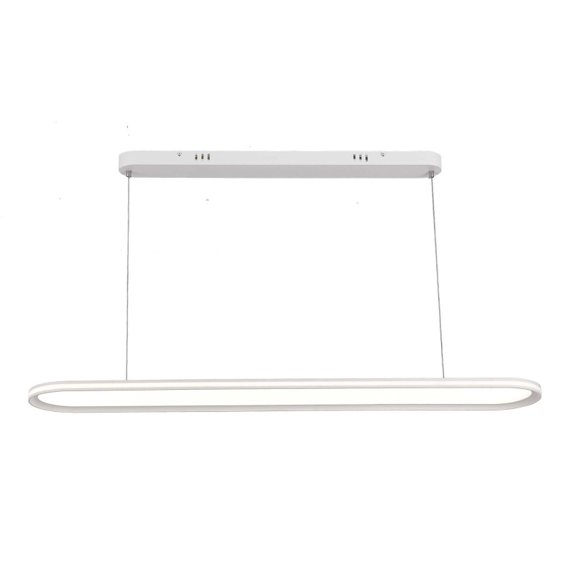 Светильник  подвесной линейный 120*15*3,5 см, 2*LED 56+12W 4000K ST LUCE ST615.543.68 белый