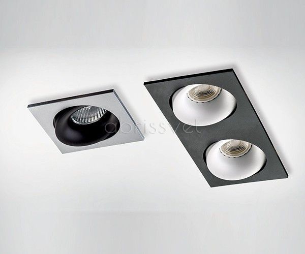 Встраиваемый светильник 210/20*8 см, 2*GU10, IP20 Italline DE 202 white, белый