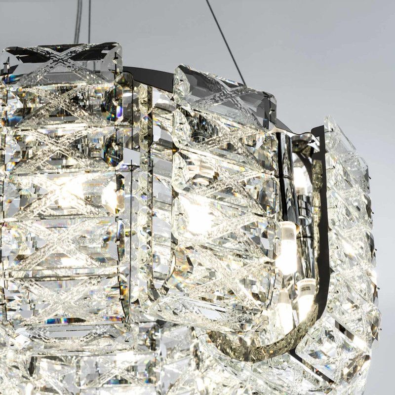 Подвесная люстра 50*45*30/120 см, 12*G9 MODELUX ML.755.12 CR