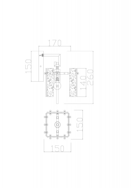 Светильник 25 см, Freya Basilica FR5166WL-01N, никель