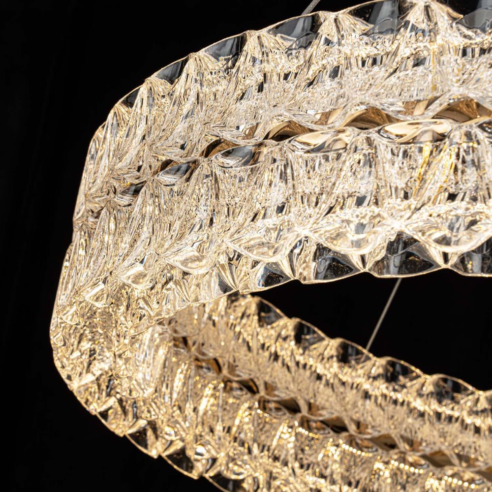 Люстра *80*13 см, LED*70W, 3000-6000K, Modelux  ML.8185.800 GD, Золото