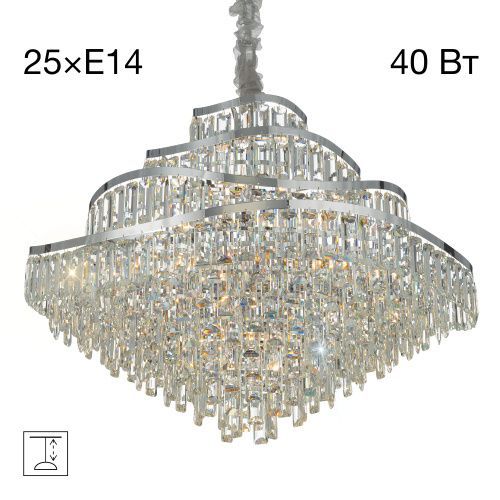 Светильник 78 см, Citilux NAIAD CL315191, хром